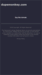 Mobile Screenshot of dupemonkey.com